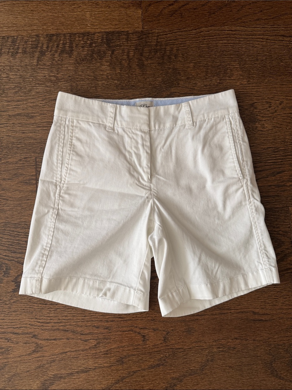J. Crew White Women's Bermuda Shorts
